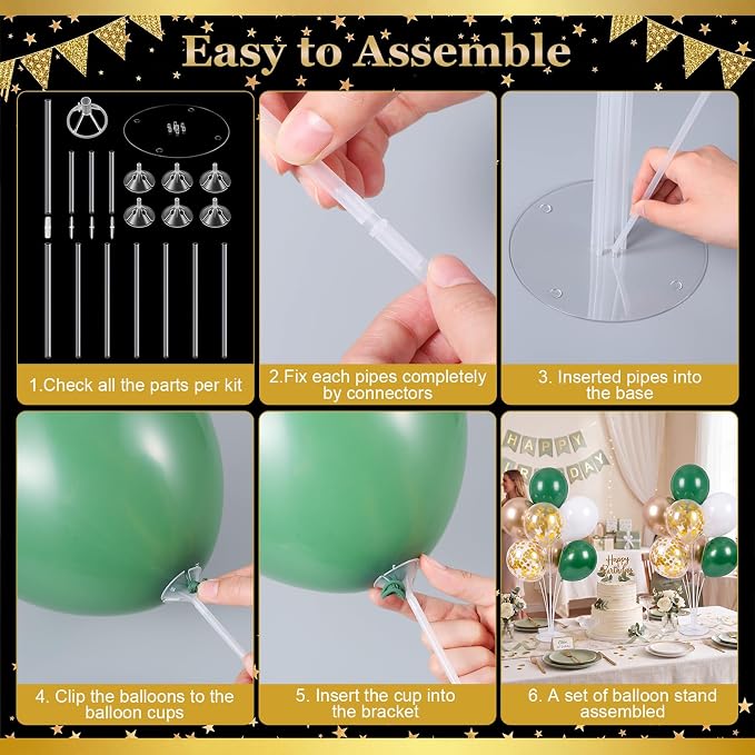 10 Sets of Balloon Stands Kits - Image 4