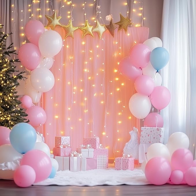 Fomcet Tulle Backdrop Curtains - Image 8