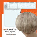 Full Shine Invisible Tape in Hair Extensions Color 18 Ash Blonde Highlight 613 Blonde Tape in Real Human Hair Extensions 20Inch Seamless Straight Remy Silky Skin Weft 20 Pcs 50 Grams Add Length