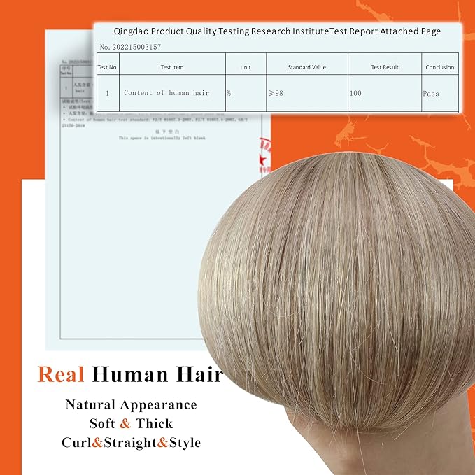 Full Shine Seamless Remy Hair Extensions Tape in Color 18/613 Ash Blonde Mix With Blonde Natural Hair 14Inch Tape in Real Human Hair Extensions Double Side Tape Extensions 20Pcs 50Grams Add Volume