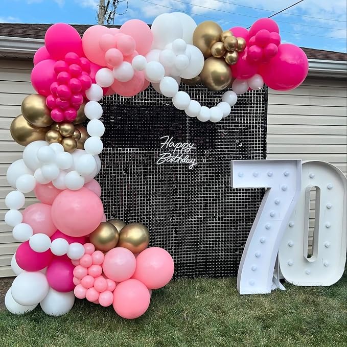 Pink and Gold Balloons - Image 7