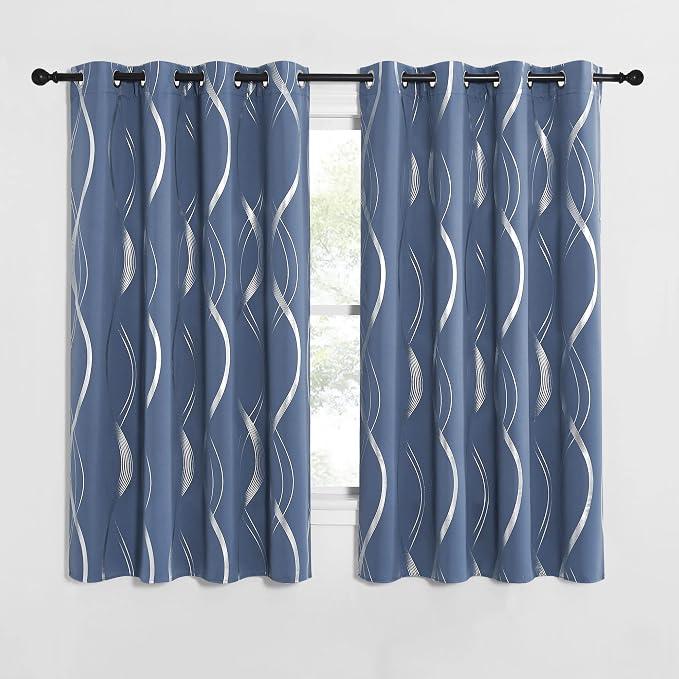 NICETOWN Bedroom Blackout Curtains Panels - Image 2