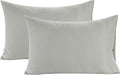 Lane Linen 100% Organic Cotton King Size Pillow Cases Set of 2 (20''x36'') Pillow Cases King Size Certified Organic Cotton Pillowcases King Pillow Case Set of 2 Sage Green Pillow Cases Mineral