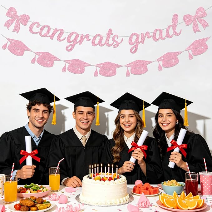 2026 Graduation Banners Party Decorations Black Class of 2026 - Image 6