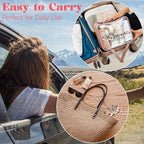 Wide Tooth Comb,Effortless Tangle Removal for Curly, Wet, Long Hair Wet,Cute Aesthetic Design for Women Men and Girls (Brown-12)