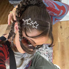 Star Hair Clips 2000s Y2K Snap Hair Barrettes Non Slip Star Hair Accessories Silver Metal Hair Clips for Girls Women -30 PCS 1.57"