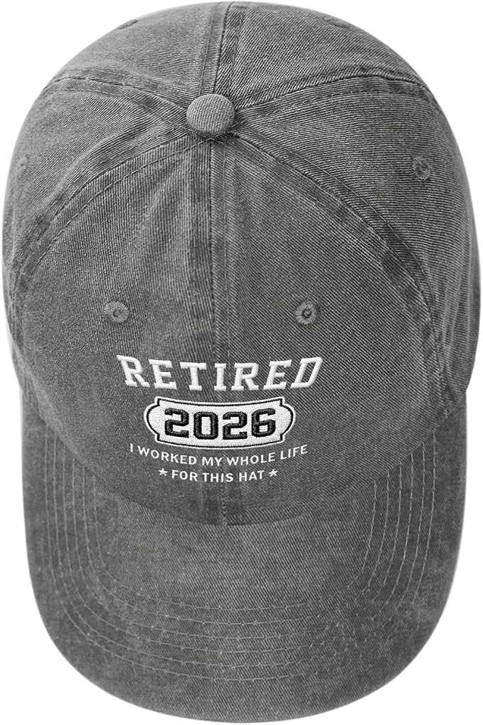 Retirement Gifts for Men Woman 2026 Mens Retired Hat Teacher Coworker Dad - Image 7