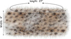 sy soul young Faux Fur Headband with Elastic for Women's Winter Earwarmer Earmuff