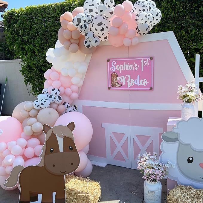 Pink Cow Balloons Arch Kit - Image 4