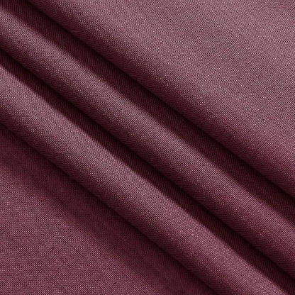 Burgundy Linen 112 Inch Curtains - Image 9