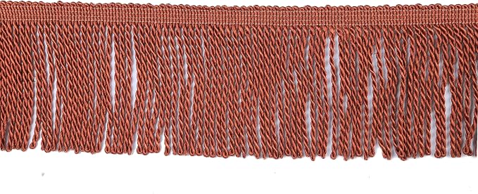 5 Yard Curtain Bullion Fringe Trim-Rayon Tassel Embellishments | 4 Inch Wide - Image 3