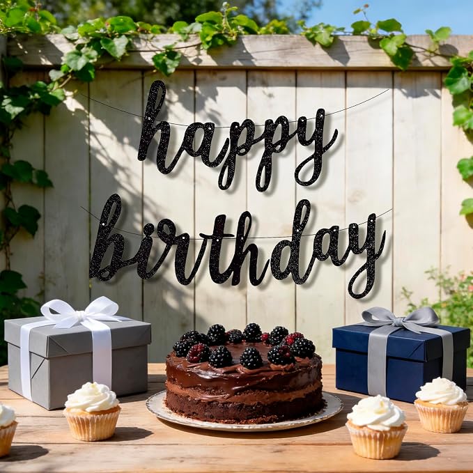 Happy Birthday Banner for Birthday Party Decorations - Image 3