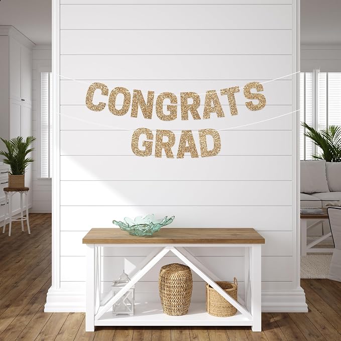 Pre-Strung Congrats Grad Banner - Image 9