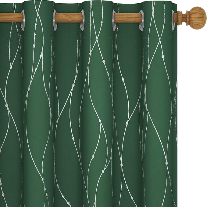 Deconovo Living Room Curtains 84 Inches Long, Thermal Insulated, Room Darkening - Image 2