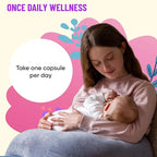 Mama's Select Postnatal Vitamins – Boosts Hair Recovery, Milk Supply, & Wellness – Allergen-Free, Vegan, MTHFR Friendly, Methylated Folate & B Vitamins, Easy-to-Swallow, No Biotin - 30 Capsules
