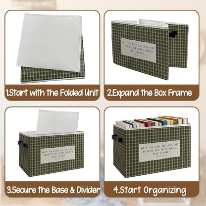 Christian Foldable Storage Bins Box - Image 4