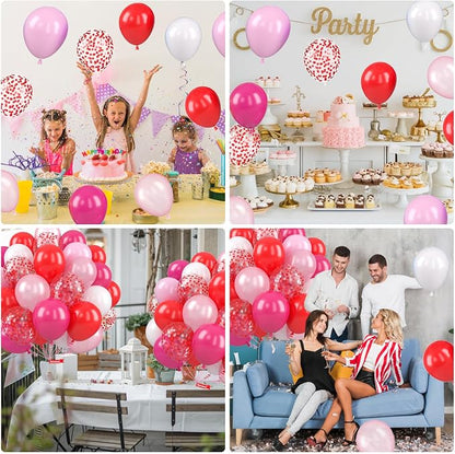 Valentine's Balloons, 12 Inch Latex Balloons - Image 6