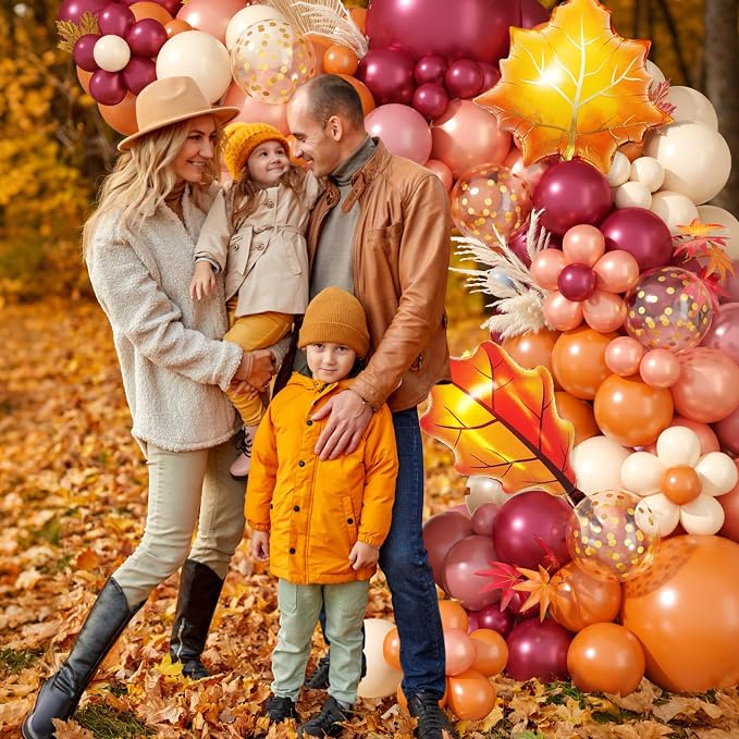 Fall Balloon Garland Arch Kit - Image 6