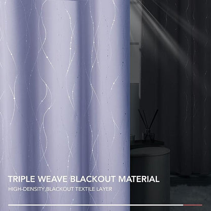 Deconovo Living Room Curtains 84 Inches Long, Thermal Insulated, Room Darkening - Image 6