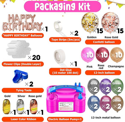 Portable Electric Balloon Pump - 110V 600W Dual Nozzle Balloon Inflator Pump - Image 2