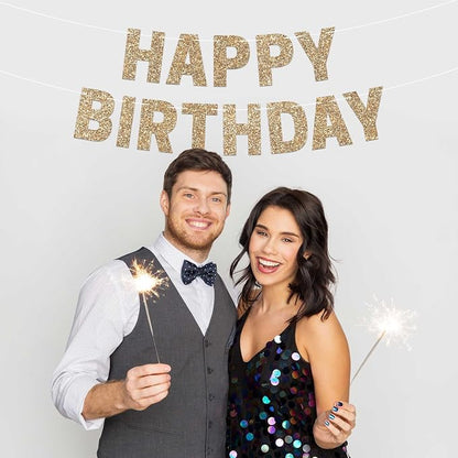 Pre-Strung Happy Birthday Banner - Image 6