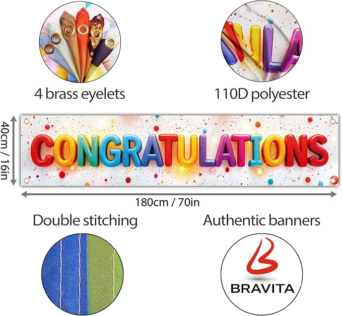 Congratulations Banner for Prom - Image 2