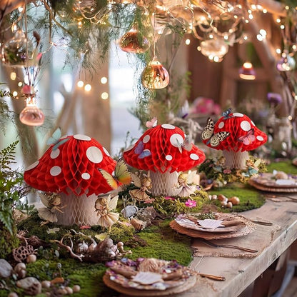 Civaner 6 Sets Enchanted Forest Decoration Fairy Party Decoration Woodland Tea by Civaner