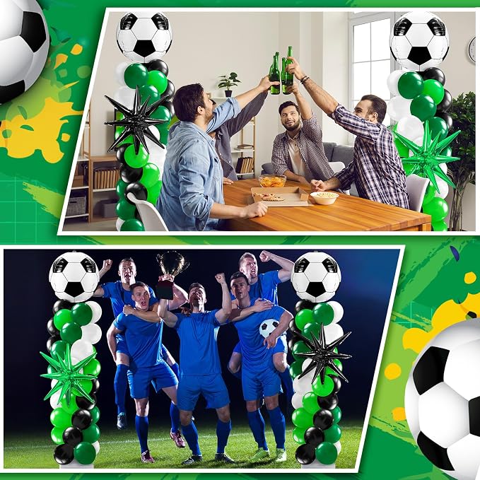 Kasyat 2 Sets Soccer Balloon Column Stand Kit - Image 7