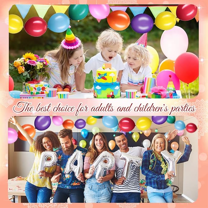 100 Pcs Link Balloon Quick Linking Latex Connected Balloons Linkable - Image 8