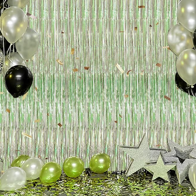 DECOCKRAT 3 Pack Foil Fringe Backdrop - Image 6