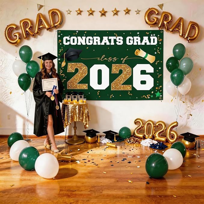 Class of 2026 Graduation Banner 47x67" - Image 6