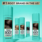 L'Oreal Paris Magic Root Cover Up Gray Concealer Spray Light Golden Brown 2 oz.(Packaging May Vary)