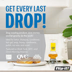 Flip-It! Bottle Emptying Kit – 6 Bottle Pack - No more wasted product - Fits most plastic bottles – 6 Base Caps, 6 Adapters – Pastel Color Edition