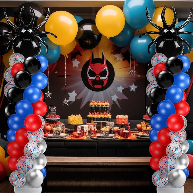 Kasyat 2 Sets Spider Party Balloon Column Stand Kit - Image 6