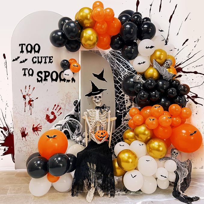 Halloween Balloon Garland Arch Kit, Haunted House, Spooky Birthday or Indoor - Image 7