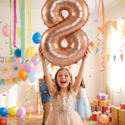 YPSelected 32 Inch Large Foil Helium Number Balloon Birthday Wedding Party 0-9 - Image 2