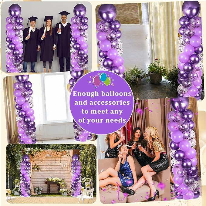 2 Sets Adjustable Balloon Column Stand Kit - Image 6