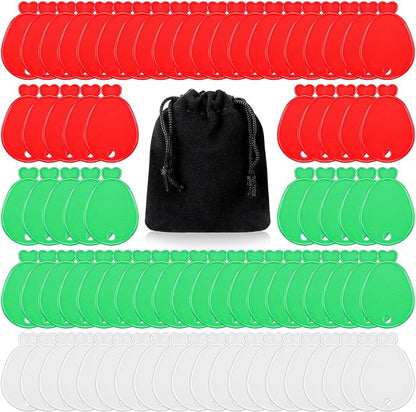 Lenwen 80 Pcs Balloon Weights Plastic Colorful Weights by Lenwen