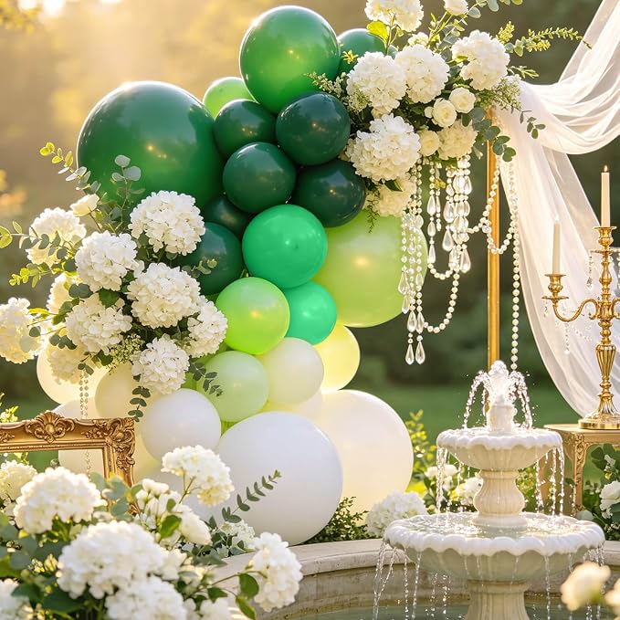 100pcs Lime Green Balloons 12 inch | Thickened Helium Fruit Green Balloons - Image 7