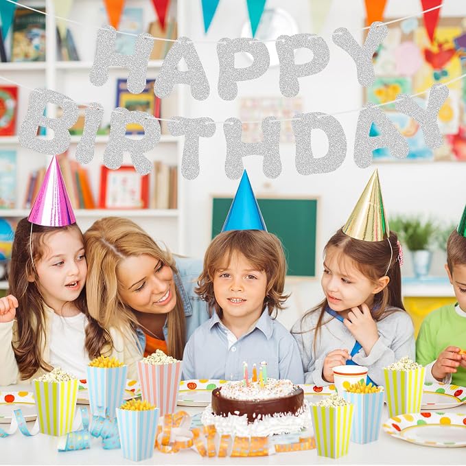 116PCS DIY Banner Customizable Birthday Banners Graduation Banner Custom Party - Image 6