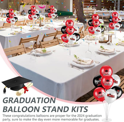 4 Set Graduation Party Balloon Stand Kits - Image 4