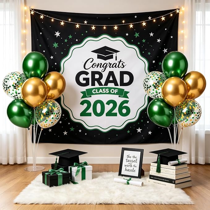 6 Set Sage Green and Gold Balloon Centerpieces - Image 6