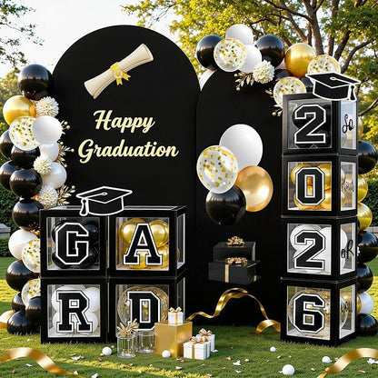 Graduation Decorations 2026 Graduation Party Decorations Set of 4 Boxes - Image 5