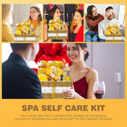Spa gift baskets Luxury gifts, Christmas Gifts for Women, Large basket 25 pcs for Women & Men Bath and Body Shower Bath Kit, Vanilla Honey Almond birthday gifts bath gift Spa Kit, Mother's Day Gifts
