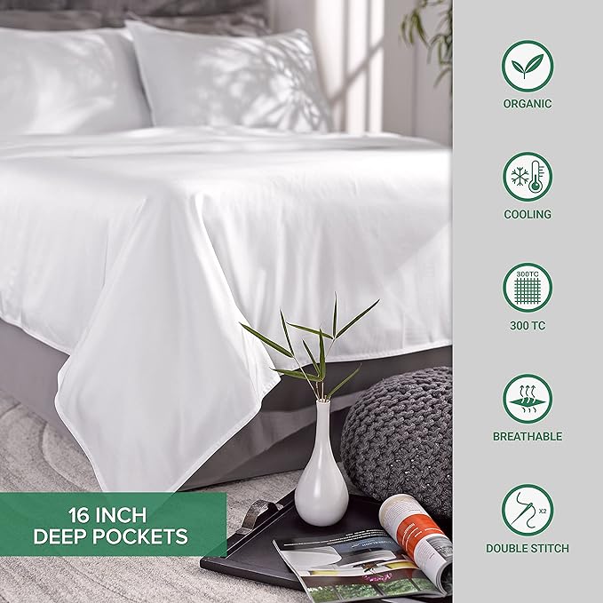Queen Pillowcases by Pure Bamboo, Genuine 100% Organic Viscose Derived from Bamboo, Luxuriously Soft & Cooling, Double Stitching, Envelope Closure (2 Queen Pillowcases, Merlot)