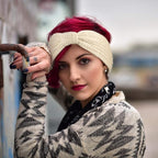 DRESHOW Knit Crochet Headband for Women Ear Warmer Soft Turban Stretch Warmer Headbands Winter Fashion Head Wrap