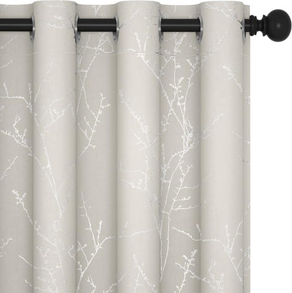 Deconovo Living Room Curtains 108 Inch Long, Thermal Insulated, Room Darkening by Unknown