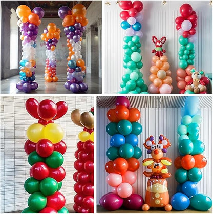 Balloon Column Stand Set of 2, 6.6ft Balloon Arch Stand Adjustable Balloon - Image 4