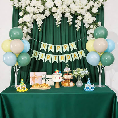 4 Sets Sage Green Dusty Blue Yellow Balloons Stand - Image 6