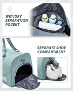 Gym Bag Womens,Travel Duffel Carry on Bag Sport Tote Bag Weekend Overnight Bag